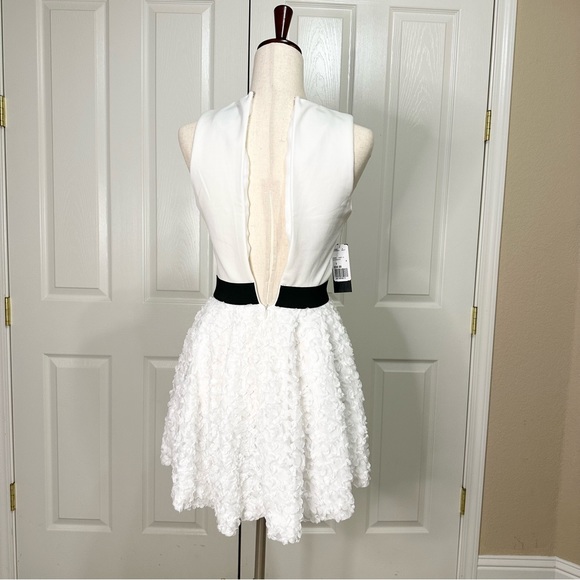 NWT Black and White Party Dress size Small US 4 - Picture 6 of 16